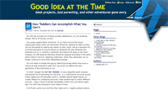 Desktop Screenshot of goodideaatthetime.com