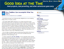 Tablet Screenshot of goodideaatthetime.com